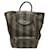 Fendi Pecan PVC Backpack Bag Black Khaki Leather Plastic  ref.1491168