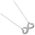 Collier Double Loving Heart de Tiffany & Co. Or blanc  ref.1491243