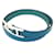 Hermès Hermes Leather Charm Bracelet Blue Green  ref.1491314