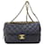 Classique Sac à épaule Chanel Matelassé avec chaîne Cuir Bleu Marine  ref.1491459