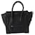 Céline Sac à main en cuir noir CELINE Micro Luggage Tote  ref.1491753