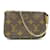 Pochette Accessoires Louis Vuitton Marrone Damier ebene Pelle verniciata  ref.1492089