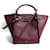 Céline Celine Big Bag Small 2-Way Shoulder en Vin Cuir Bordeaux  ref.1492105