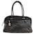 Chanel Paris Biarritz Tote Bag Schwarz Leder Leinwand  ref.1492486