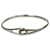 Tiffany & Co Tiffany Double Loop Silver 925 Bangle Bracelet Silvery  ref.1492789