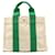 Hermès Borsa Tote Hermes Bora PM Beige Verde Tela  ref.1492878