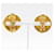 Orecchini Clip Coco Mark di Chanel D'oro  - vista 3