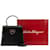 Gancini-Handtasche von Salvatore Ferragamo Schwarz Leder  ref.1493089