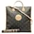 Borsa a mano lunga Gucci GG Nylon Of The Grid Beige Pelle  ref.1493168