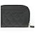 Monedero redondo Chanel Boy Negro Dorado - vista 3