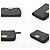 Monedero redondo Chanel Boy Negro Dorado - vista 4