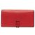 Hermès Billetera bi-fold Soufflet Bearn Hermes Roja - vista 3