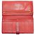 Hermès Billetera bi-fold Soufflet Bearn Hermes Roja - vista 7