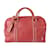 Sac Boston en cuir rouge Louis Vuitton  ref.1493450