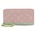 Louis Vuitton Zippy Wallet Pink White Beige Yellow Cloth  ref.1493456