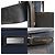 Borsa a tracolla in nylon Burberry Black Label Nero - vista 8