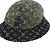Cappello bucket in denim blu Louis Vuitton - vista 2
