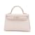 Hermès Hermes Kelly Do 2 Handbag in Light Pink Leather  ref.1493864