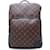 Louis Vuitton Dean Backpack Brown Black Leather Cloth  ref.1493948