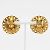 Orecchini a clip placcati in oro Chanel Coco Mark D'oro - vista 3