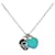 Tiffany & Co Pendente a forma di cuore Return to Tiffany in smalto 925 Argento  ref.1494426