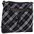 Borsa a spalla Burberry Nova Check Blue Label in nylon nero Auth 80167