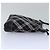 Borsa a spalla Burberry Nova Check Blue Label in nylon nero Auth 80167 - vista 4