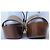 Sandali con zeppa in legno TWIN SET Marrone Beige - vista 5