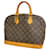 Louis Vuitton Alma Brown Cloth  ref.1495015