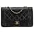 Chanel Diana Schwarz Leder  ref.1495017