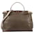 Sac à main Fendi Peekaboo Regular Selleria en cuir 2way en vert mousse 8BN210  ref.1495110