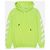 Off White Felpa con cappuccio logo freccia OFF-WHITE in verde lime