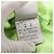 Off White Felpa con cappuccio logo freccia OFF-WHITE in verde lime - vista 10