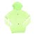 Off White Felpa con cappuccio logo freccia OFF-WHITE in verde lime - vista 2