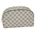 Necessaire Louis Vuitton Branco Lona  ref.1495312