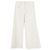 Jeans de pierna ancha Chloé en algodón crema