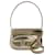 Autre Marque 1dr Shoulder Bag - DIESEL - Leather - Gold Golden Metallic Pony-style calfskin  ref.1495483