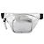 Bum Micro W3 Borsa a Cintura - RAINS - Sintetico - Specchio Argento Metallico