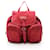 Gucci GG Nylon Backpack  Canvas Backpack 510343 in Great Condition Red Cloth  ref.1495915