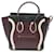 Céline Celine Luggage Micro Shopper Handbag Leather Handbag in Great Condition Purple  ref.1495956