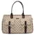 Bolso de mano Gucci GG Canvas Double Pocket 114267 en muy buen estado Beige Lienzo  ref.1495966