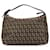 Fendi Brown Zucchino Canvas Handbag Dark brown Cloth Cloth  ref.1496612