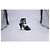 Saint Laurent Ankle Cage Strap Heels aus schwarzem Lackleder - Ansicht 10