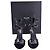 Saint Laurent Ankle Cage Strap Heels aus schwarzem Lackleder - Ansicht 4