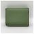 Cartera compacta de cuero Loewe trifold verde - vista 2