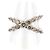 Autre Marque Kashikey Naked Au750 Diamantring Braun