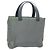 PRADA Borsa a mano in nylon grigio Auth 81833 Marrone