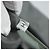 PRADA Borsa a mano in nylon grigio Auth 81833 Marrone - vista 11