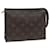 LOUIS VUITTON Monogram Poche Toilette 19 Pouch M47544 LV Auth 80495 Cloth  ref.1498304