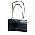 Borsa Loewe in pelle di coccodrillo nera Nero